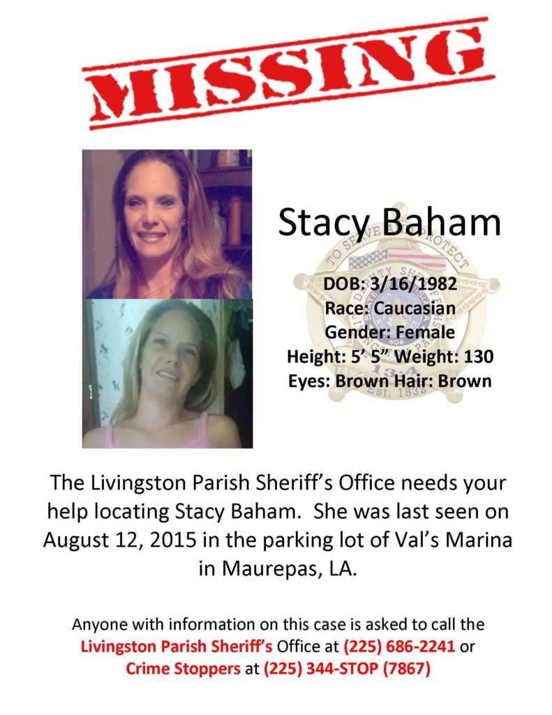 LPSO Missing Persons - Livingston Parish Sheriff's Office